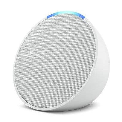 AMAZON ECHO POP CON ASISTENTE VIRTUAL ALEXA GLACIER WHITE