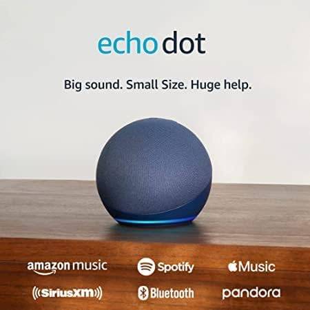 AMAZON ECHO DOT 5TH GEN CON ASISTENTE VIRTUAL ALEXA B09B93ZDG4 BLUE