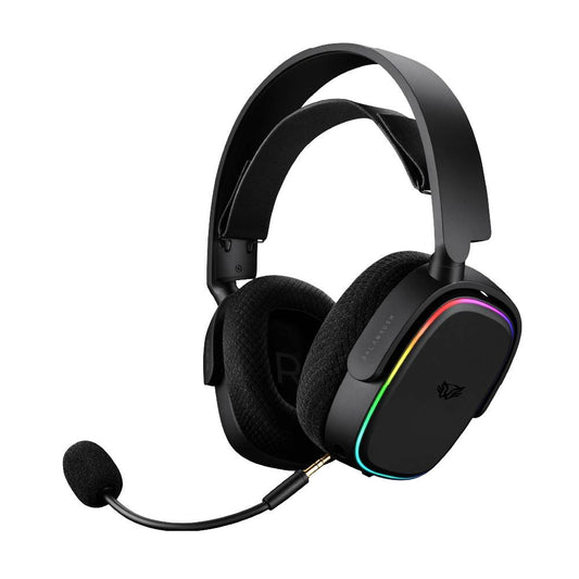 AUDÍFONOS 7.1CH INALÁMBRICOS AEON HS999 BALAM RUSH  CONEXIÓN BT/ RF 2.4GHZ, MICRÓFONO DESMONTABLE, BANDAS Y CARCAZAS INTERCAMBIABLES