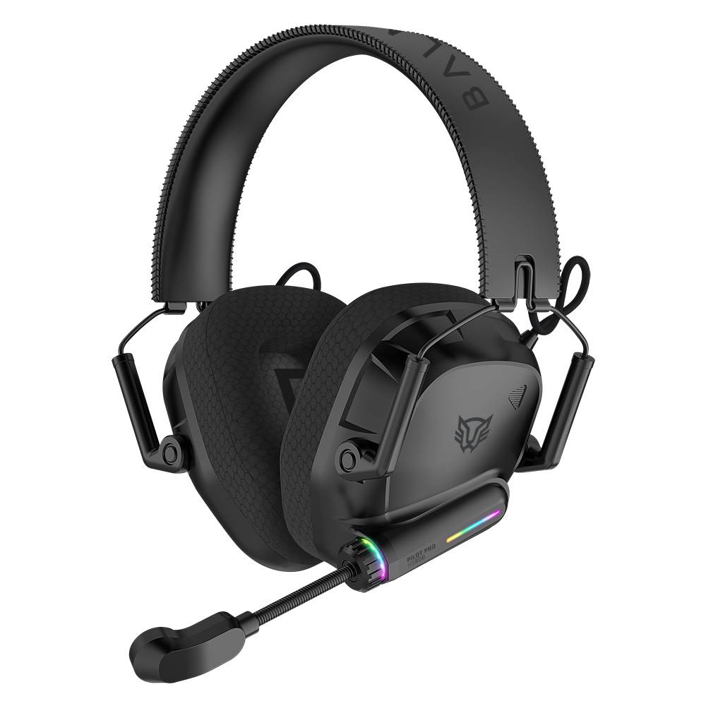 AUDÍFONOS GAMER INALÁMBRICO PILOT PRO HS808 BALAM RUSH LEGEND SERIES SONIDO ENVOLVENTE PRO