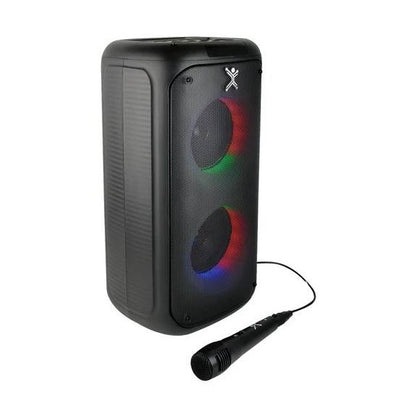 PC-112716 MINI BAFLE DUAL 5 PULGADAS FUNCIÓN TWS LUZ RGB Y MICRÓFONO MINIGLOW | PERFECT CHOICE