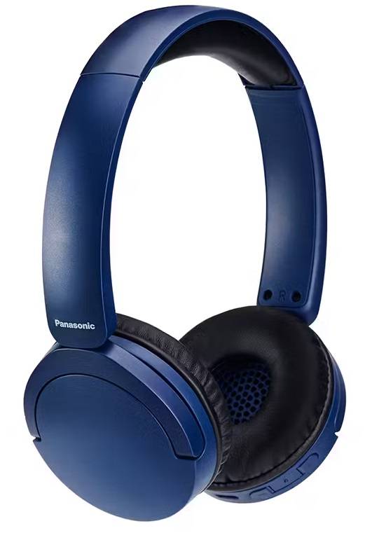 PANASONIC DIADEMA BLUETOOTH, HASTA 72 HORAS DE USO CONTINUO CON MIC CANCELACION DE RUIDO, AZUL