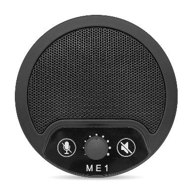 MICRÓFONO  OMNIDIRECCIONAL PARA PC, USB BROBOTIX 6000359, 20 - 20000 HZ, ALÁMBRICO, .90 M, NEGRO