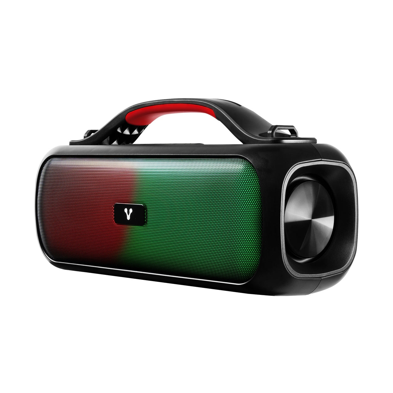 BOCINA VORAGO BSP-440 BLUETOOTH / USB / LUZ FRONTAL RGB / TWS / 20W RMS CON HASTA 5 HRS AUTONOMIA / IPX5