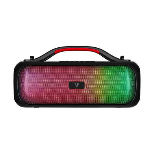 BOCINA VORAGO BSP-440 BLUETOOTH / USB / LUZ FRONTAL RGB / TWS / 20W RMS CON HASTA 5 HRS AUTONOMIA / IPX5