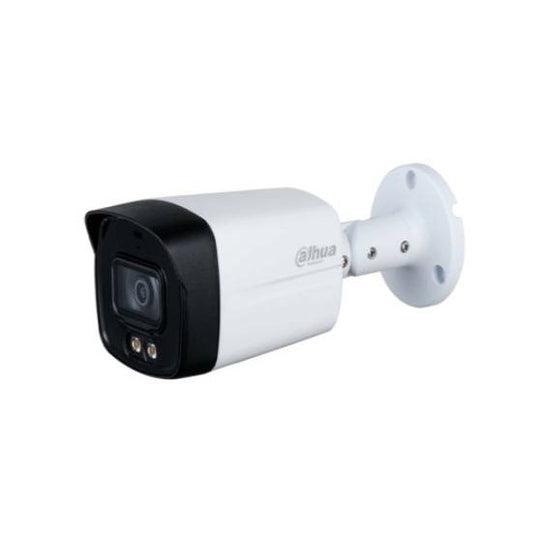 DAHUA HAC-HFW1801TLMN-IL-A - CAMARA BULLET 4K/ ILUMINADOR DUAL INTELIGENTE + FULL COLOR/ LENTE DE 2.8 MM/ 106°/ MICROFONO INTEGRADO/ 40IR, IP67