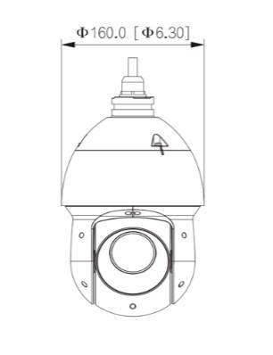 DAHUA DH-SD49225DB-HC - CÁMARA HDCVI PTZ DE 2 MP/ 25X DE ZOOM ÓPTICO/ STARLIGHT/ WDR REAL DE 120 D/ IR DE 100 MTS/ IP66/ E DE ALARMA/ 1 CANAL DE AUDIO