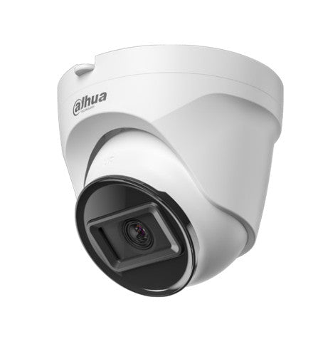 DAHUA IPC-T1E20 -CAMARA IP DOMO DE 2 MP, LENTE DE 2.8 MM Y 99° DE VISIÓN. IR DE 30 M, PROTECCIÓN IP67,POE. DWDR, 3D NR, HLC, BLC Y COMPRESIÓN H.265+
