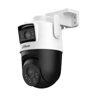 DAHUA IPC-WPT1539DD-SW-5E2-PV - CÁMARA IP PT WIFI DUAL DE 10 MP, 2 LENTES DE 5 MP CADA UNO (FIJO Y PT) IR DE 50M, AUDIO 2 VIAS,AUTOTRACK, RANU MICROSD