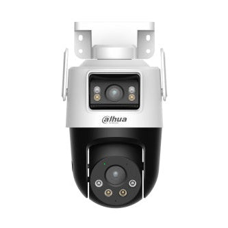 DAHUA IPC-WPT1539DD-SW-5E2-PV - CÁMARA IP PT WIFI DUAL DE 10 MP, 2 LENTES DE 5 MP CADA UNO (FIJO Y PT) IR DE 50M, AUDIO 2 VIAS,AUTOTRACK, RANU MICROSD