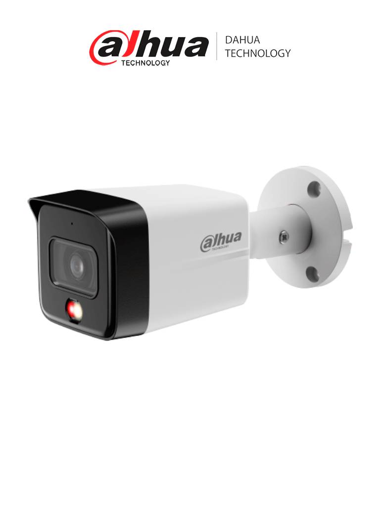 CAMARA DAHUA IPC-HFW1839TC-A-IL CÁMARA IP BULLET 4K FULL COLOR + ILUMINADOR DUAL INTELIGENTE/ 8 MEGAPÍXELES