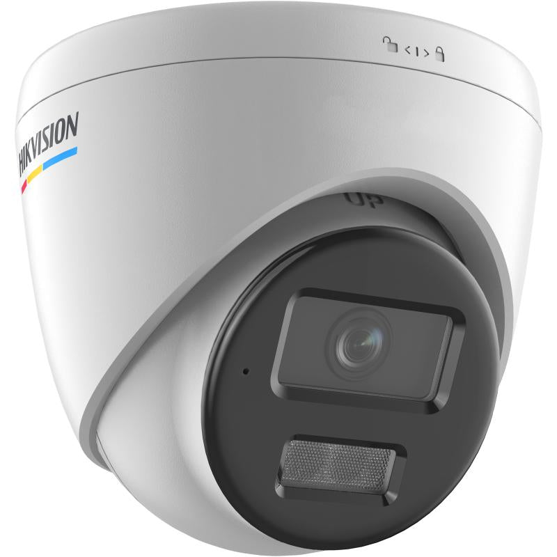 [DUAL LIGHT + COLORVU] TURRET IP 6MP/ LENTE 2.8MM/ 30M IR/ 30M LUZ BCA/ MICRÓFONO INTEGRADO/ ACUSENSE LITE/ IP67/ WDR 120 DB/ POE/ MICRO SD