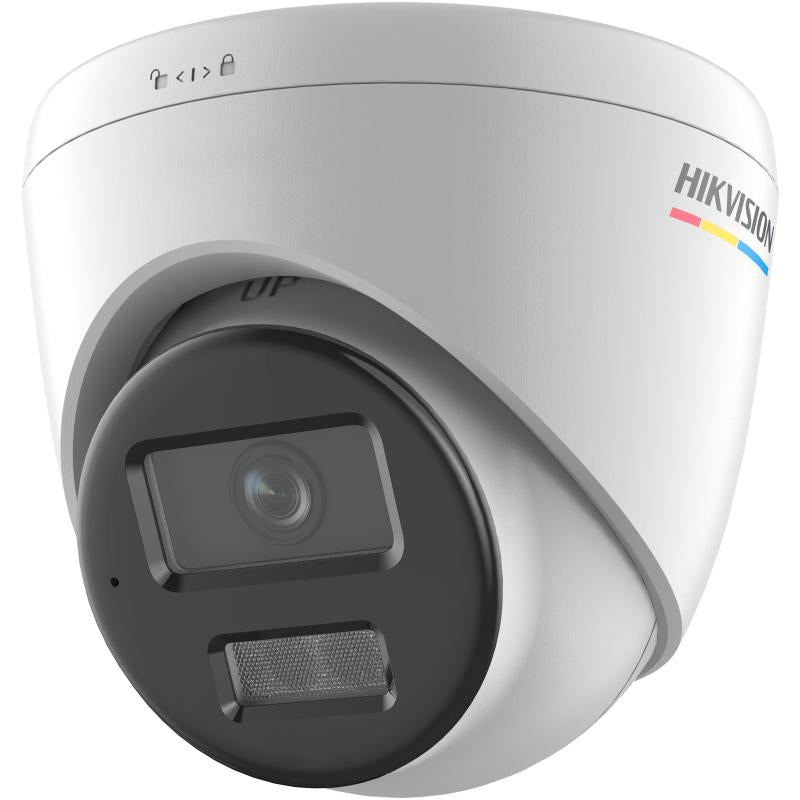 [DUAL LIGHT + COLORVU] TURRET IP 6MP/ LENTE 2.8MM/ 30M IR/ 30M LUZ BCA/ MICRÓFONO INTEGRADO/ ACUSENSE LITE/ IP67/ WDR 120 DB/ POE/ MICRO SD