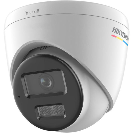 [DUAL LIGHT + COLORVU] TURRET IP 6MP/ LENTE 2.8MM/ 30M IR/ 30M LUZ BCA/ MICRÓFONO INTEGRADO/ ACUSENSE LITE/ IP67/ WDR 120 DB/ POE/ MICRO SD