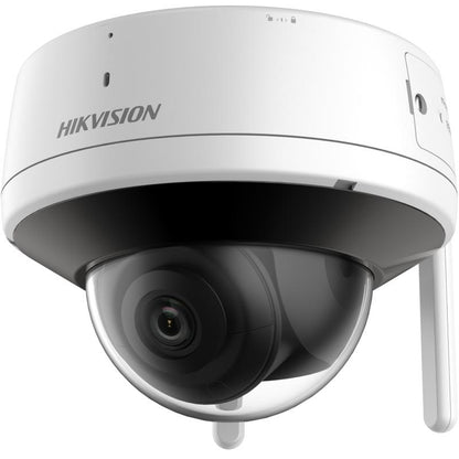 DOMO IP 4 MEGAPIXEL / LENTE 2.8 MM / 30 MTS IR / EXTERIOR IP66 / WI-FI / WDR 120 DB / SOPORTA MICRO SD / H.265+ / MICRÓFONO Y BOCINA INTERCONSTRUIDO