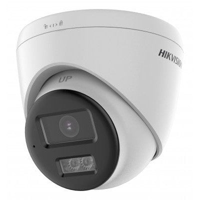 TURRET TURBOHD 4K 8MP / LENTE 2.8MM/ 40M IR EXIR/ 40M LUZ BCA/ SIRENA Y ESTROBO/ AUDIO BIDIRECCIONAL/ EXTERIOR IP67/ DWDR/ DUAL LIGHT/ COLORVU