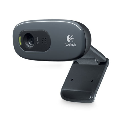 CÁMARA WEB LOGITECH C270, 3 MP, 30 FPS, USB, NEGRO, 1280 X 720 PIXELES