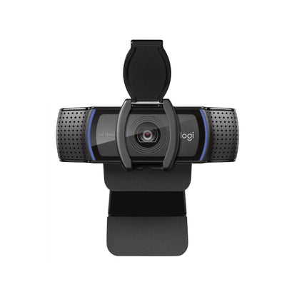 WEBCAM LOGITECH C920S, 720P, VÍDEO FULL HD 1080P MÁS RÁPIDO Y FLUIDO, VIDEOCONFERENCIAS HD 720P, AUDIO ESTÉREO NATURAL (DOS MICRÓFONOS)