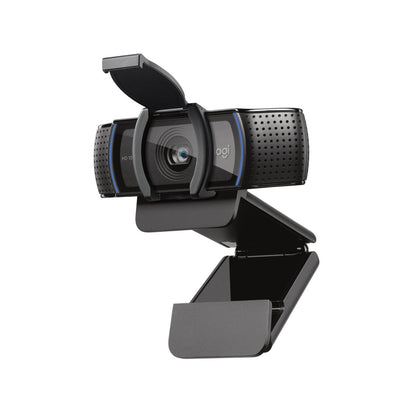 WEBCAM LOGITECH C920S, 720P, VÍDEO FULL HD 1080P MÁS RÁPIDO Y FLUIDO, VIDEOCONFERENCIAS HD 720P, AUDIO ESTÉREO NATURAL (DOS MICRÓFONOS)