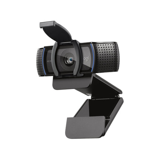WEBCAM LOGITECH C920S, 720P, VÍDEO FULL HD 1080P MÁS RÁPIDO Y FLUIDO, VIDEOCONFERENCIAS HD 720P, AUDIO ESTÉREO NATURAL (DOS MICRÓFONOS)