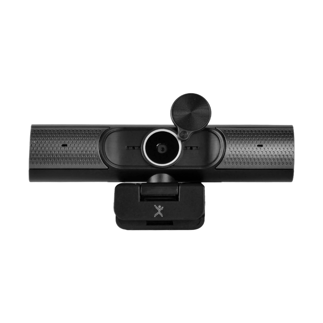 CÁMARA WEB CON BOCINA DUAL INTEGRADA PARA VIDEOCONFERENCIAS 2K 5MP LENSO