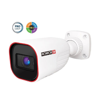 CAMARA BALA AHD 2 MP(AHD/TVI/VCI), 700 TVL (CVBS), LENTE FIJO 2.8MM (88°), IR HASTA 40 MTS, BLC, HLC, COC, IP67