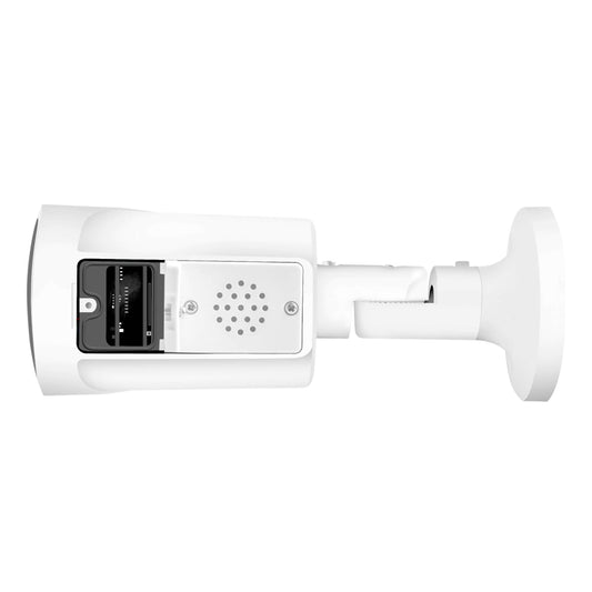 CAMARA WIFI 2 MP EXTERIOR, IR HASTA 10 MTS, 2 VIAS DE AUDIO, MICRÓFONO INCLUIDO, DETECCIÓN DE MOVIMIENTO, MICROSD(128GB), WIRELES (B/G/N), IP66