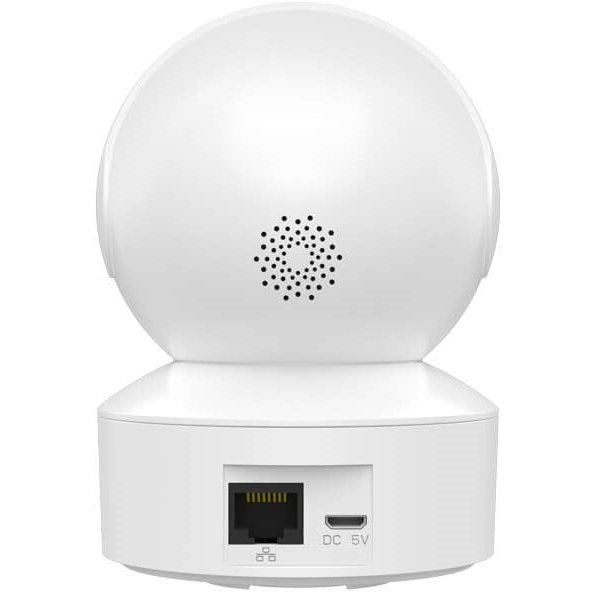 CÁMARA DOMO WIFI 4 MP, LENTE FIJO 4 MM(84°), CUBRE HASTA 10 METROS EN VISION NOCTURNA Y GIRA EN PT (PAN:348° - TIL: 70°), AUDIO EN 2 VIA, SD (256GB)