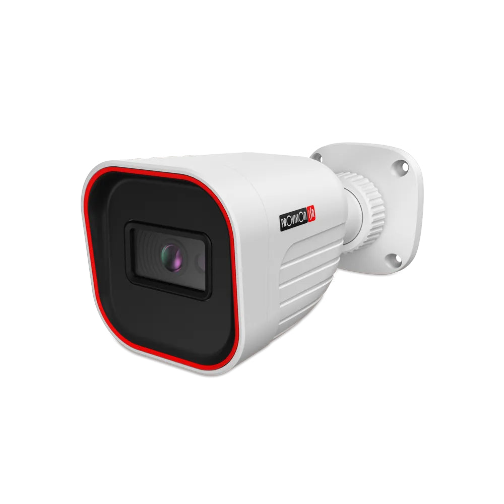 CAMARA BALA AHD (3K) 5 MP(AHD/TVI), 4 MP(AHD/TVI/VCI), 700 TVL (CVBS), LENTE FIJO 2.8MM (99°), IR HASTA 20 MTS, MICROFONO,WDR, COC, IP67