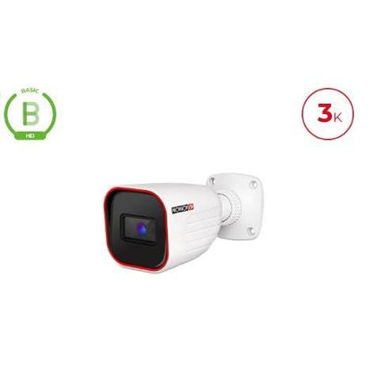 CAMARA BALA AHD (3K) 5 MP(AHD/TVI), 4 MP(AHD/TVI/VCI), 700 TVL (CVBS), LENTE FIJO 2.8MM (99°), IR HASTA 20 MTS, MICROFONO,WDR, COC, IP67