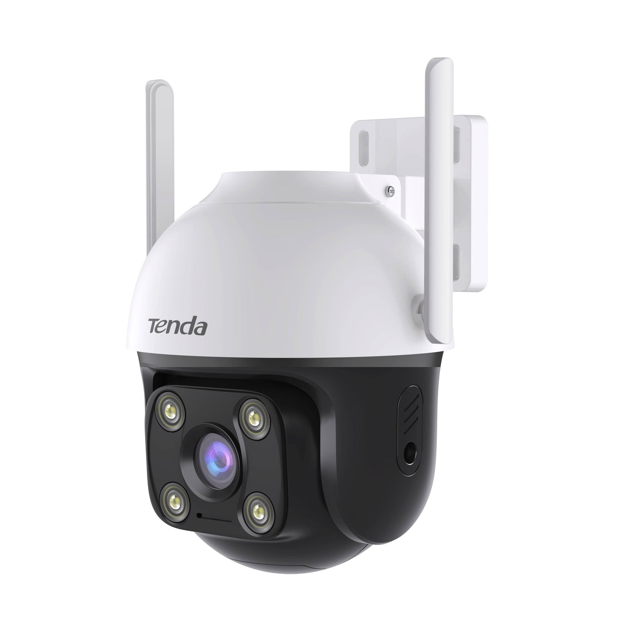 CÁMARA DE VIGILANCIA PARA EXTERIORES DE ALTO RENDIMIENTO TENDA CH7,INTEGRA COBERTURA VISUAL DE 360°,VISIÓN NOCTURNA A COLOR Y DETECCIÓN DE PERSONAS.