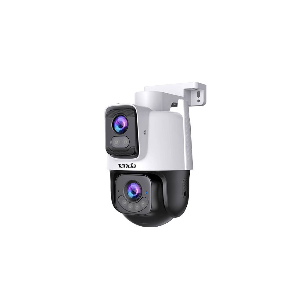 CAMARA EQUIPADA CON LENTE FIJO DE 3MP Y LENTE PT DE 3MP, PUEDE PROTEGER SIMULTÁNEAMENTE 2 ÁREAS DIFERENTES, REDUCIENDO EFICAZMENTE LOS PUNTOS CIEGOS.