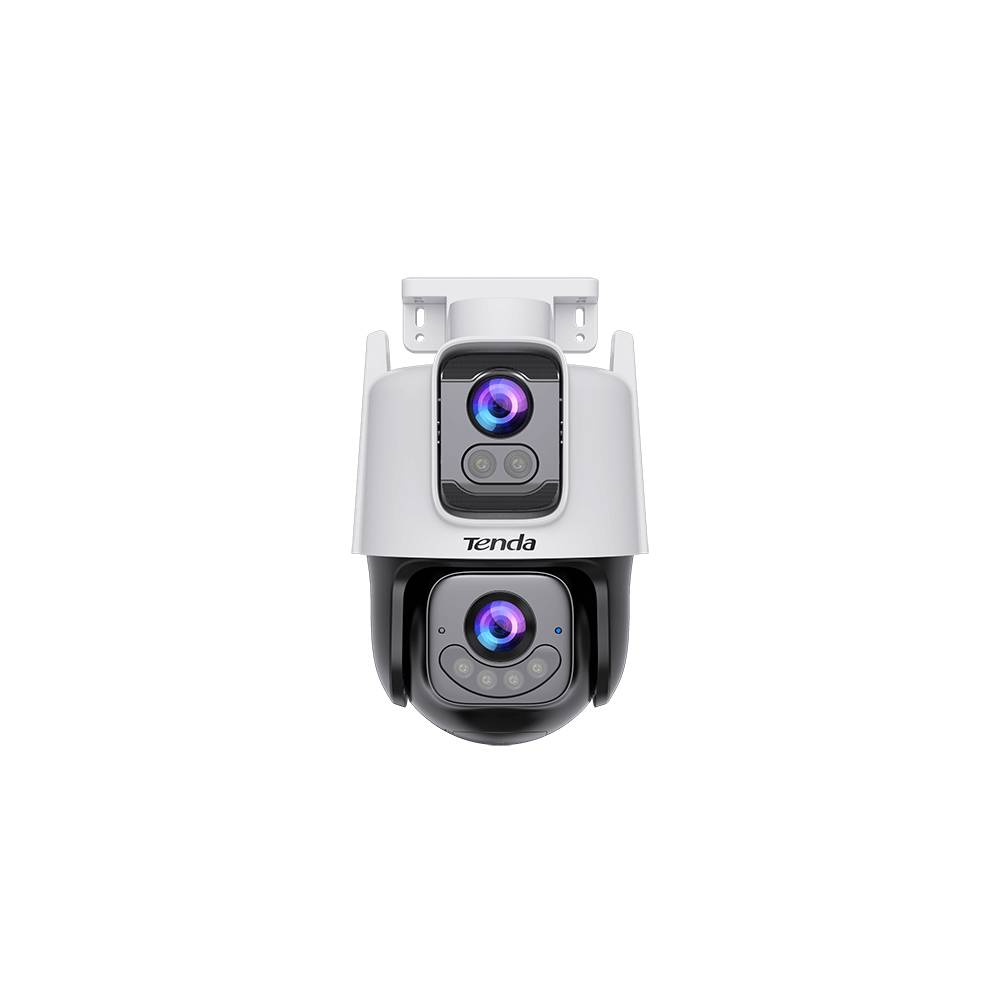 CAMARA EQUIPADA CON LENTE FIJO DE 3MP Y LENTE PT DE 3MP, PUEDE PROTEGER SIMULTÁNEAMENTE 2 ÁREAS DIFERENTES, REDUCIENDO EFICAZMENTE LOS PUNTOS CIEGOS.