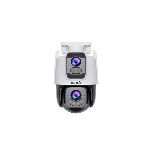 CAMARA EQUIPADA CON LENTE FIJO DE 3MP Y LENTE PT DE 3MP, PUEDE PROTEGER SIMULTÁNEAMENTE 2 ÁREAS DIFERENTES, REDUCIENDO EFICAZMENTE LOS PUNTOS CIEGOS.
