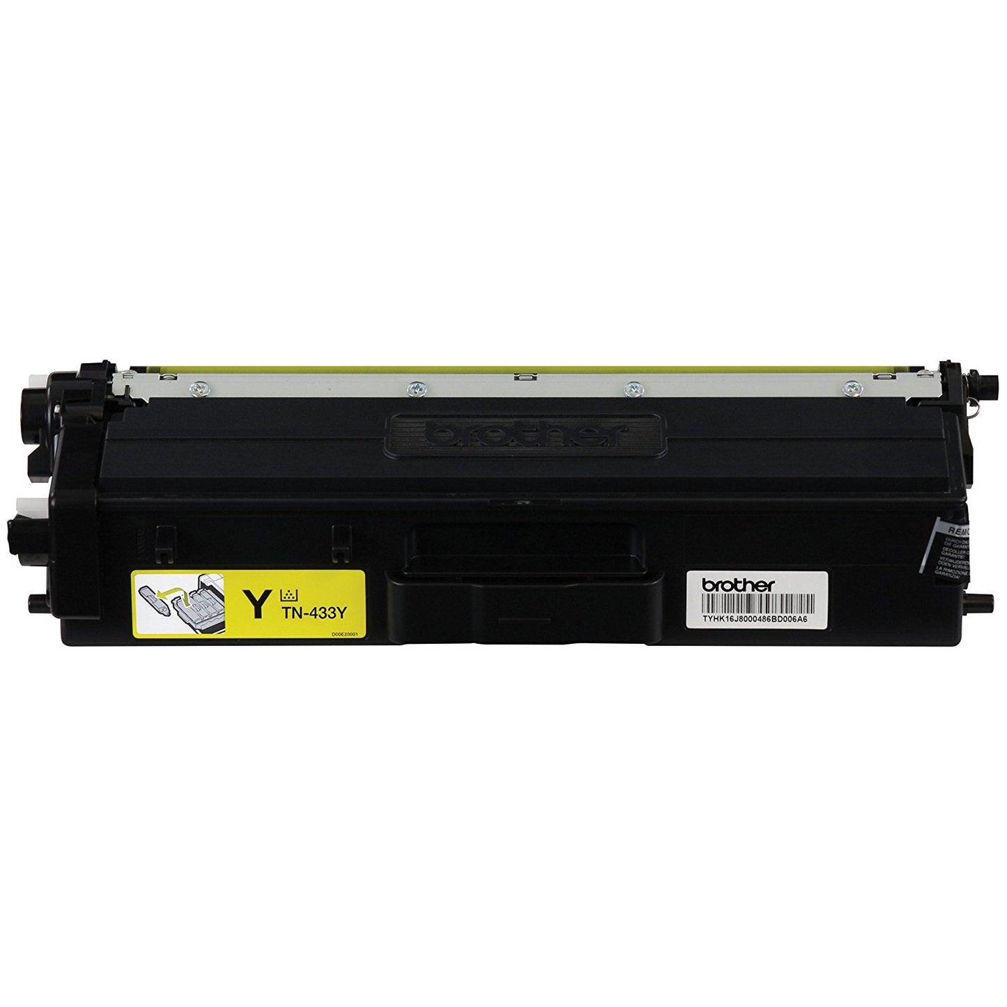 TÓNER BROTHER TN433Y AMARILLO, RENDIMIENTO APRÓXIMADO 4,000 PÁGINAS, COMPATIBLE CON MFCL8900CDW