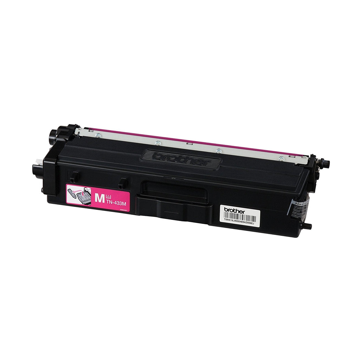 TÓNER BROTHER TN433M MAGENTA, RENDIMIENTO APRÓXIMADO 4,000 PÁGINAS, COMPATIBLE CON MFCL8900CDW
