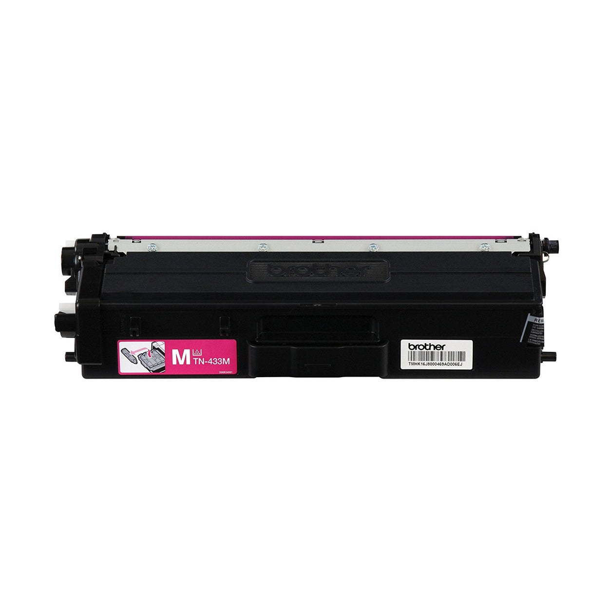 TÓNER BROTHER TN433M MAGENTA, RENDIMIENTO APRÓXIMADO 4,000 PÁGINAS, COMPATIBLE CON MFCL8900CDW