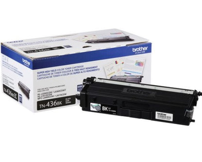 TÓNER BROTHER VALOR TN436BK NEGRO, RENDIMIENTO APROXIMADO 6,500 PÁGINAS, COMPATIBLE CON MFCL8900CDW, MFCL9570CDW, HLL9310CDW