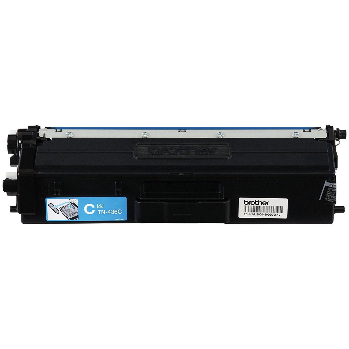 TÓNER BROTHER VALOR TN436C CIAN, RENDIMIENTO APROXIMADO 6,500 PÁGINAS, COMPATIBLE CON MFCL8900CDW, MFCL9570CDW, HLL9310CDW
