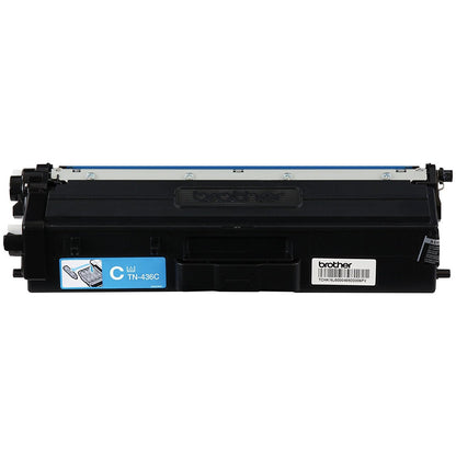 TÓNER BROTHER VALOR TN436C CIAN, RENDIMIENTO APROXIMADO 6,500 PÁGINAS, COMPATIBLE CON MFCL8900CDW, MFCL9570CDW, HLL9310CDW