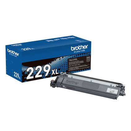 TONER BROTHER TN229XLBK NEGRO, RENDIMIENTO APROXIMADO HASTA 3,000 PÁGINAS, COMPATIBLE CON DCPL3560CDW, MFCL3780CDW