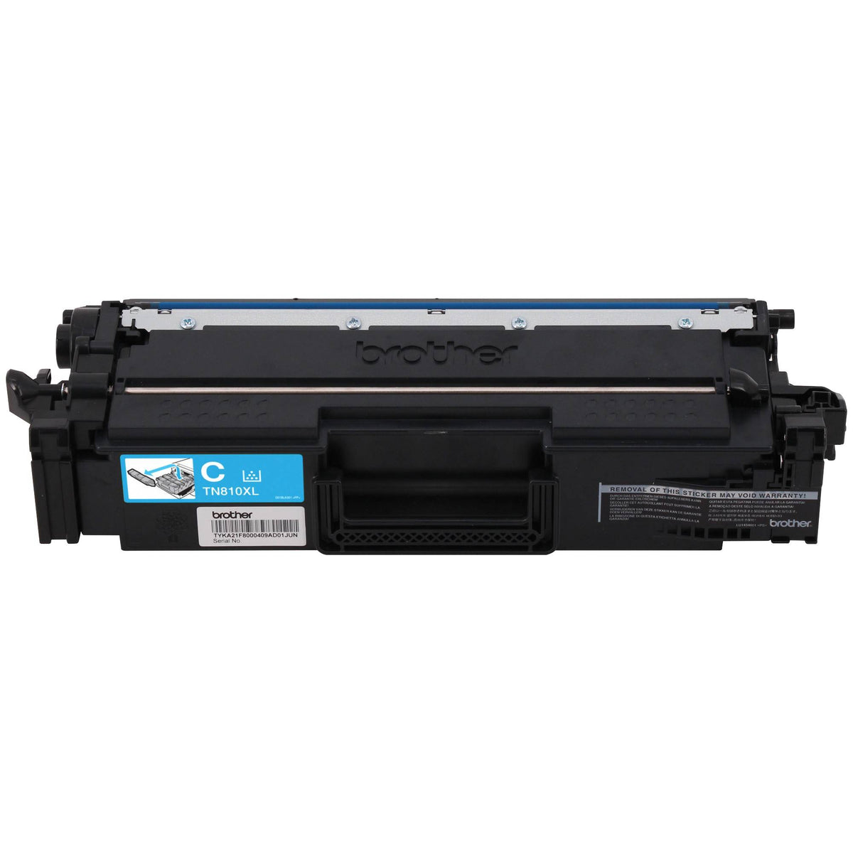 TÓNER BROTHER VALOR TN810XLC CIAN, RENDIMIENTO APROXIMADO 9,000 PÁGINAS, COMPATIBLE CON MFCL9630CDN