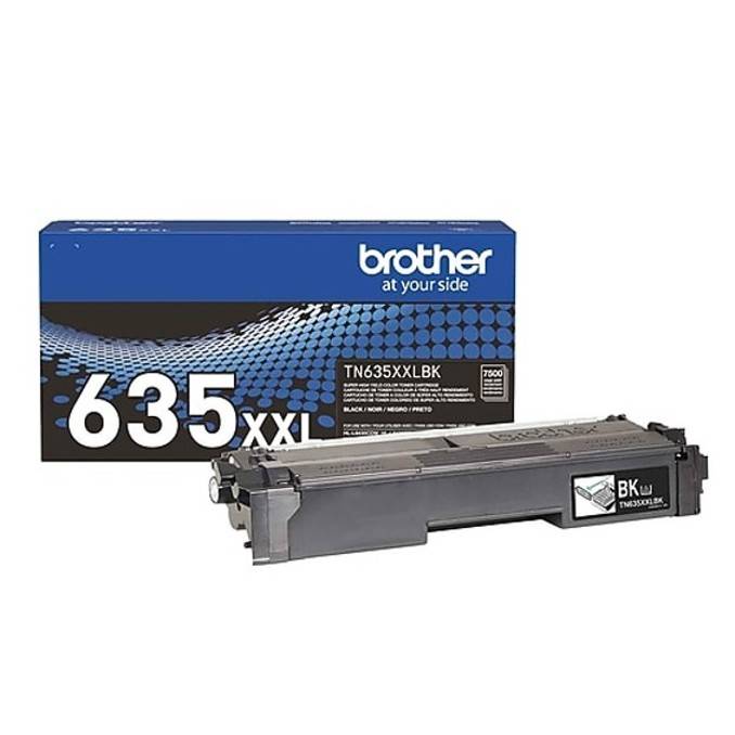 TÓNER BROTHER VALOR TN635XXLBK NEGRO, RENDIMIENTO APROXIMADO 7,500 PÁGINAS, COMPATIBLE SOLO CON MFCL8730CDW