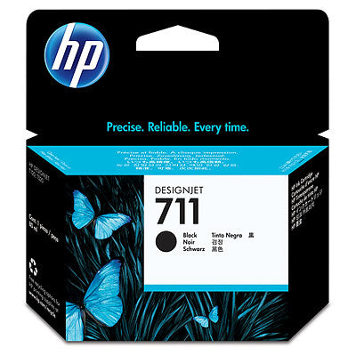 TINTA HP 711, CZ133A, NEGRO 80ML