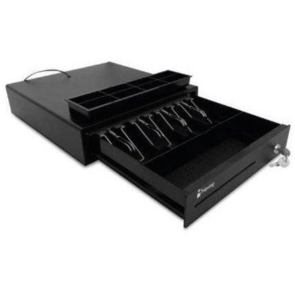 CAJÓN DE DINERO NEXTEP NE-514, NEGRO, ACERO, 8, 4