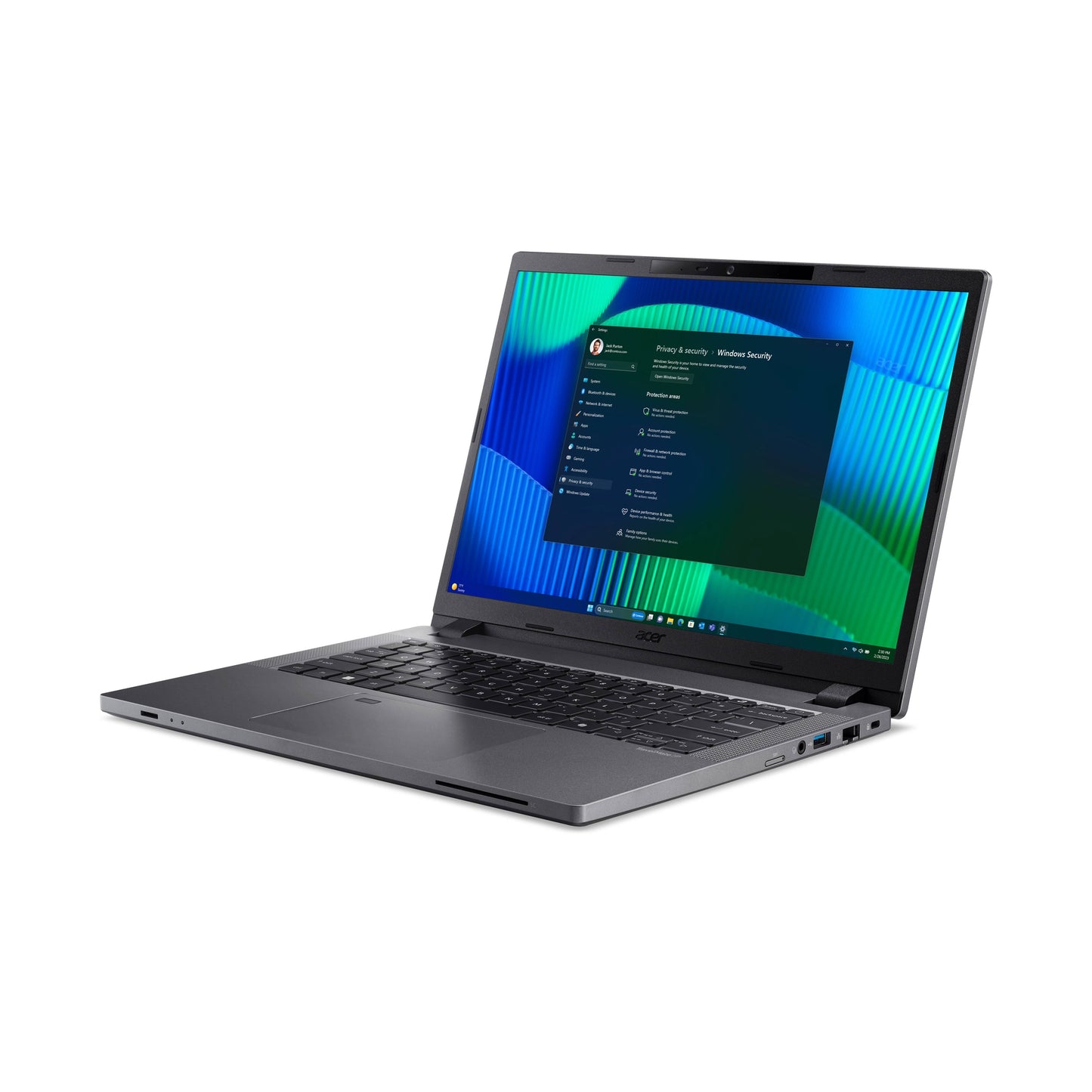 LAPTOP ACER TRAVELMATE P2 14 CORE  I5-1335U; PANTALLA 14 1920 X 1200; 8 GB DDR5; 512 GB SSD; WINDOWS 11 PRO; 1 AÑO DE GARANTÍA + 1 AÑO CONTRA ROBO