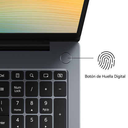 53014MUD MATEBOOKD16 CI5 13420H 16GB+512GB.DISEÑO ESTETICO CUERPO DE METAL | PANTALLA FHD 16 PULGADAS| TECLADO NÚMERICO | PESO LIGERO | SINSISTEMAOPERATIVO