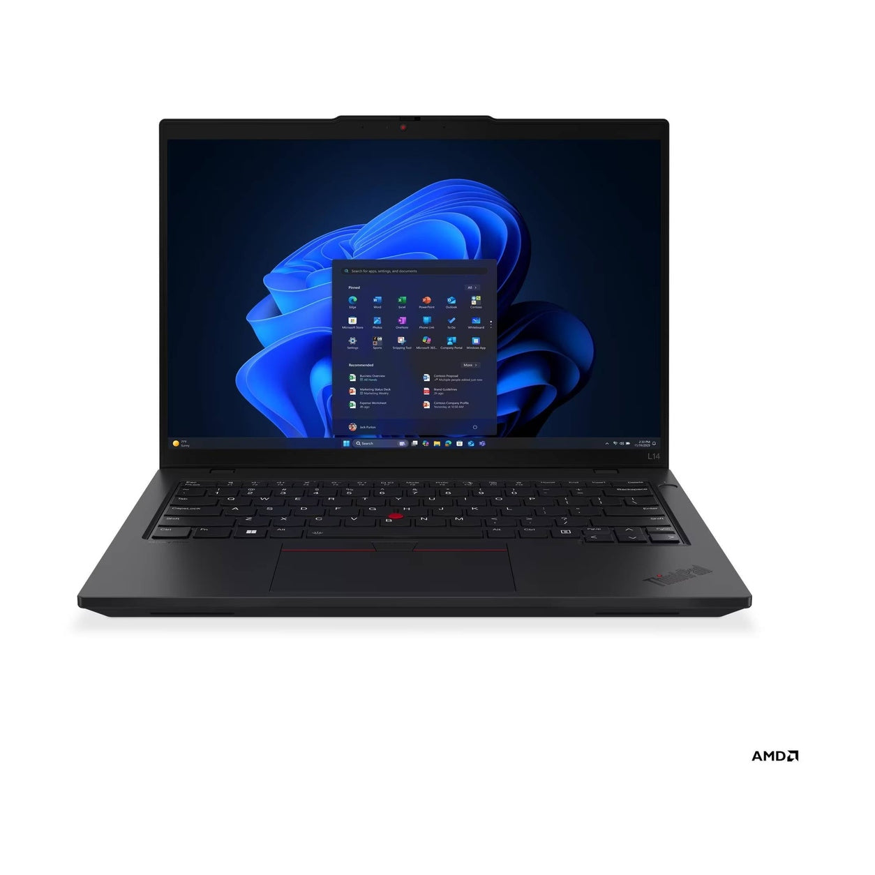 LAPTOP THINKPAD L14 GEN 6, PANTALLA 14 PULGADAS, AMD RYZEN 5 PRO 230, 32 GB, 1 TB SSD, WINDOWS 11 PRO, 3 AÑOS DE GARANTÍA