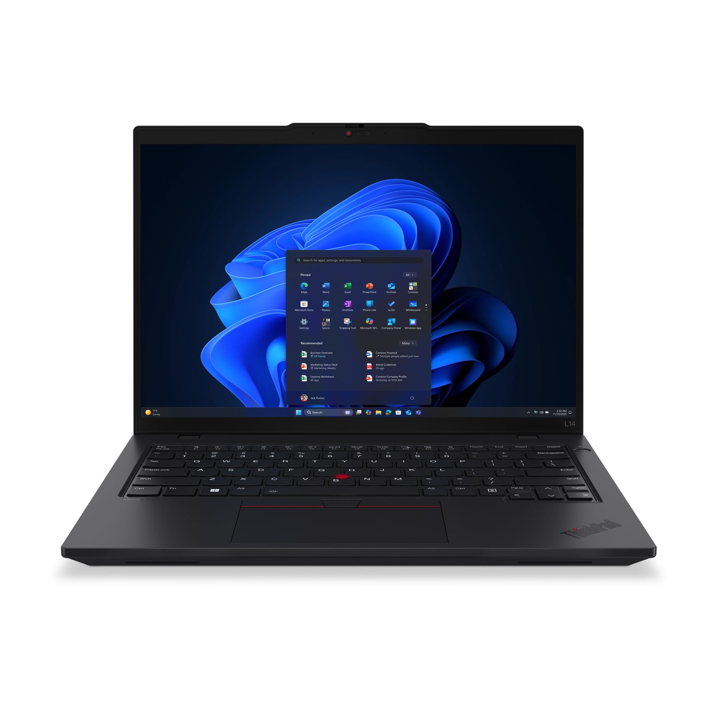 LAPTOP LENOVO THINKPAD L14 G6, 14 PULGADAS, INTEL CORE ULTRA 7 255U, 16 GB, WINDOWS 11 PRO, 512 GB SSD