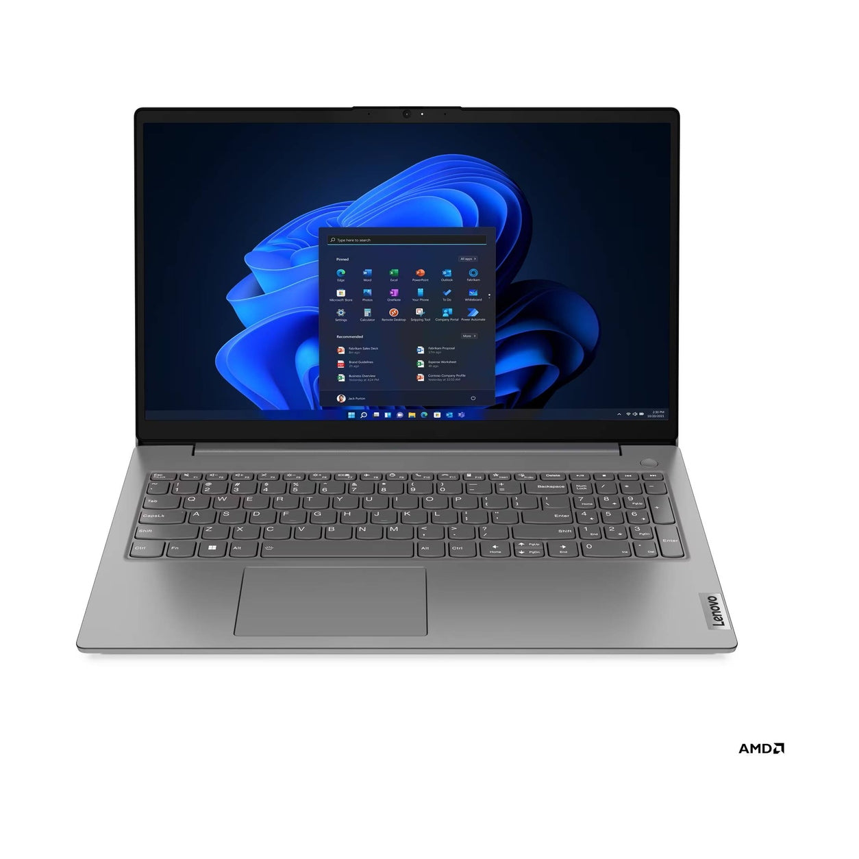 LAPTOP LENOVO V15 G4, AMD RYZEN 5 7430U, 16 GB, 512GB SSD, W11P, PANTALLA 15,6 PULGADAS, 1 AÑO DE GARANTIA